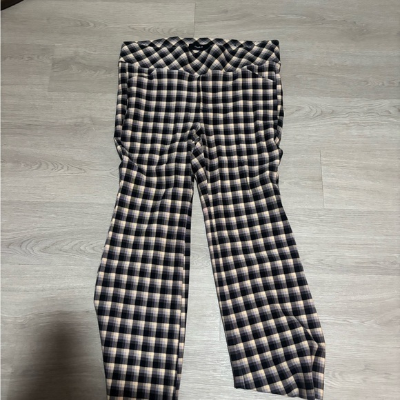 torrid Black and Cream Plaid Pants - Picture 3 of 4